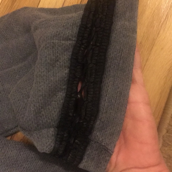 FREE PEOPLE SPLIT NECK GREY TUNIC TOP - Picture 6 of 6